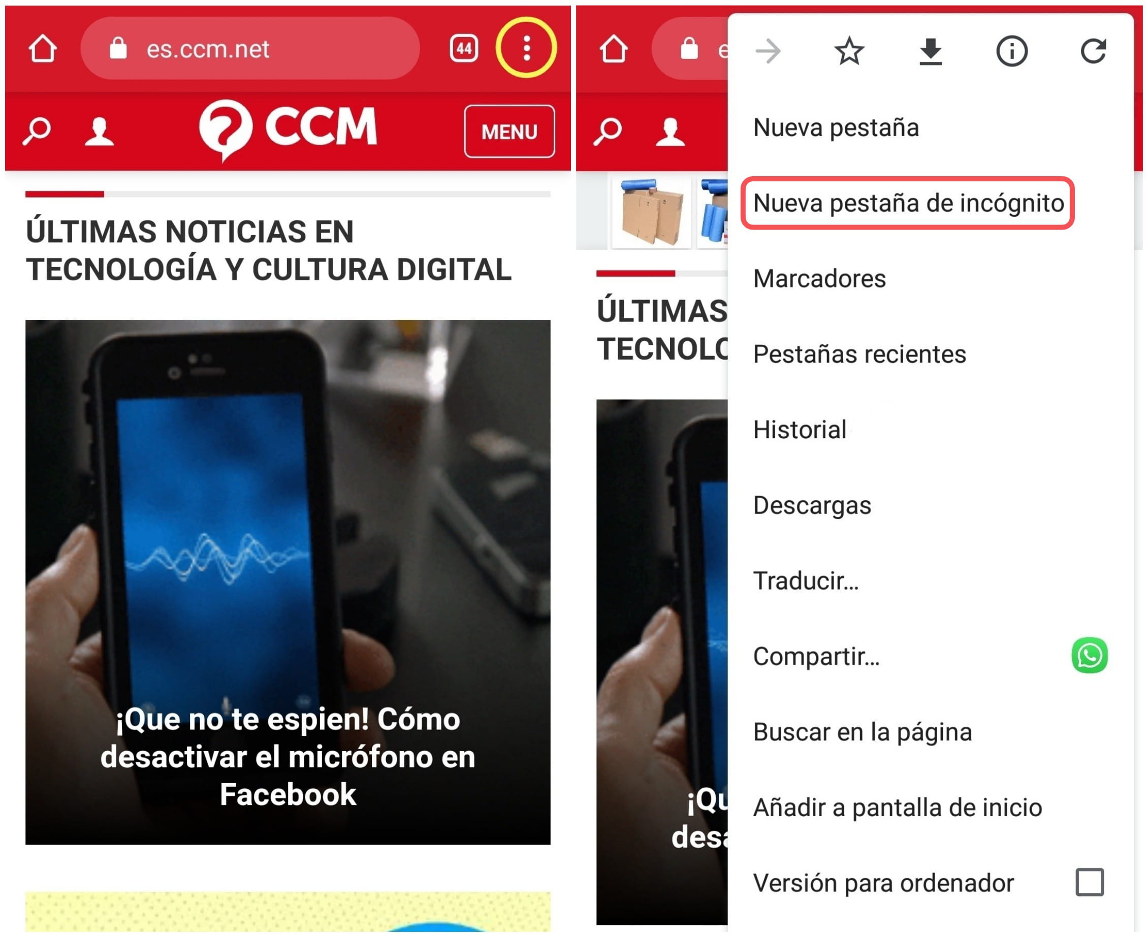 Como Poner El Modo Incognito En Iphone