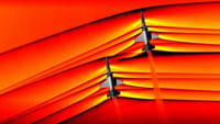 Así son las ondas de choque de los aviones supersónicos