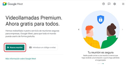 Descargar Google Meet para PC gratis - Última versión en ...