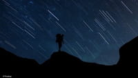 Una lluvia de estrellas fugaces artificial
