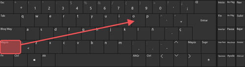 Cómo poner mayúsculas con acento en el teclado - CCM