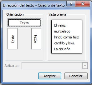 Resultado de imagen para como aplicar tablas,direccion de textos