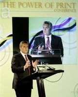 Gavin O\'Reilly, presidente de la Asociación Mundial de Periódicos (WAN, por sus siglas en inglés) Gavin O\'Reilly, presidente de la Asociación Mundial de Periódicos (WAN, por sus siglas en inglés)