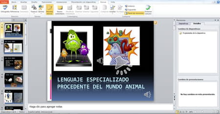 ¿Cómo fusionar y comparar presentaciones en PowerPoint?