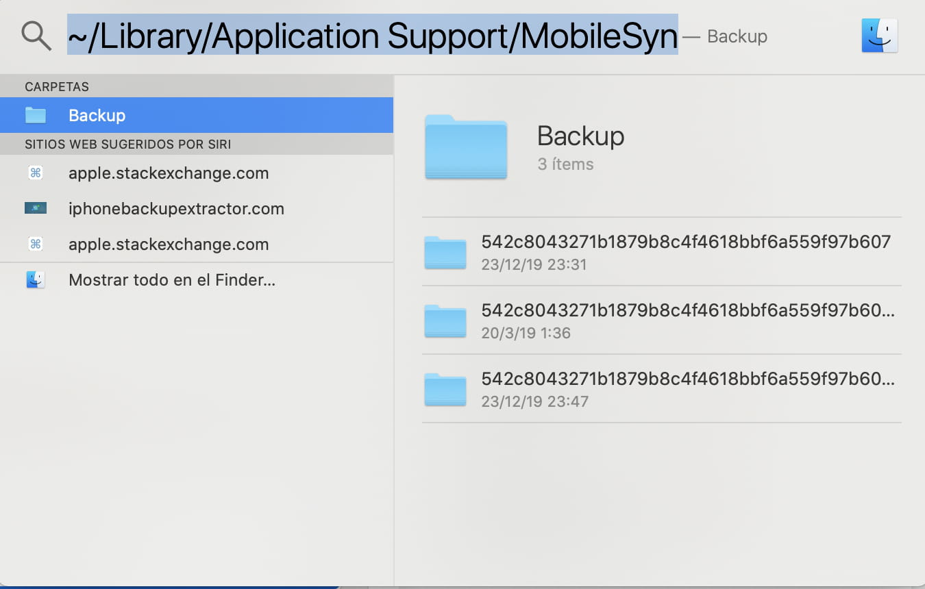 ¿Dónde se guardan las copias de