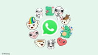'Stickers' en fotos y vídeos de WhatsApp
