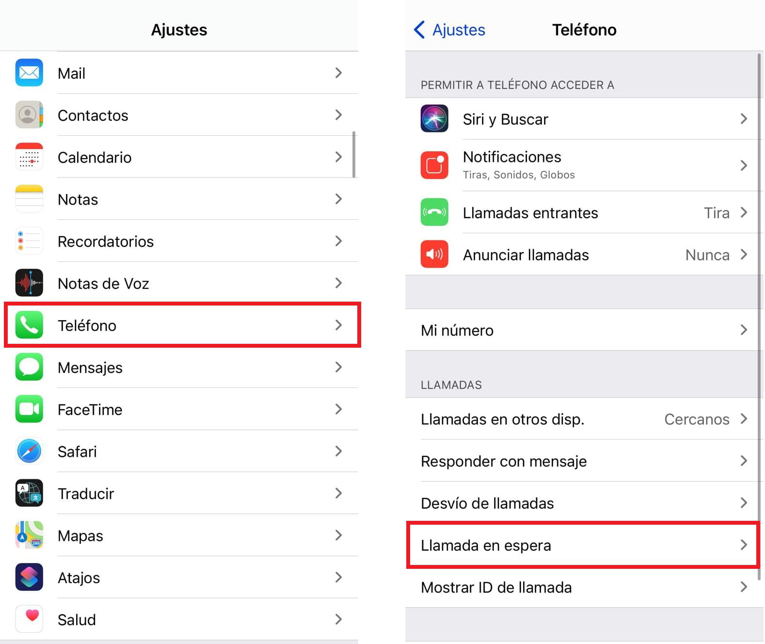Cómo activar o desactivar la llamada en espera (en Android y iPhone) CCM