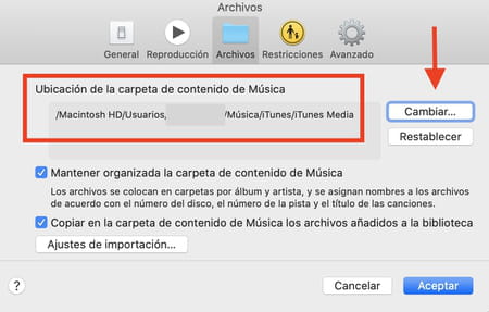 copiar musica mac