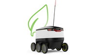 En Europa, robots mensajeros con ruedas