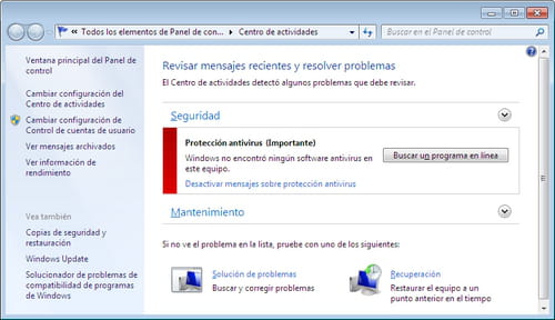 Resultado de imagen para centro de actividades panel de control