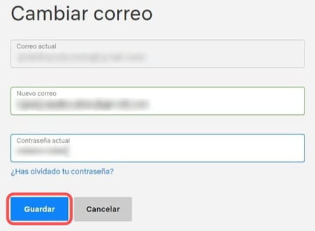 Netflix cambiar correo