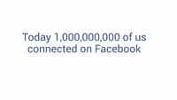 Mil millones de usuarios en Facebook