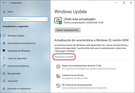 Actualizar Windows 10