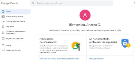 Iniciar en Gmail con otra cuenta