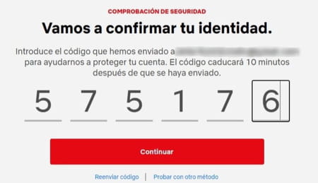 Netflix cambiar correo