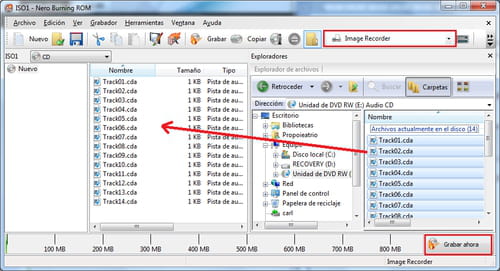 Crear imagen iso con nero burning rom 10 manual