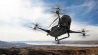 EHang 184, un 'dron' autónomo monoplaza