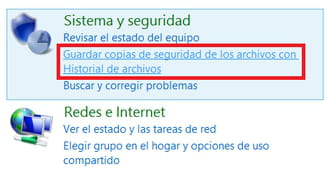 Historial de seguridad social