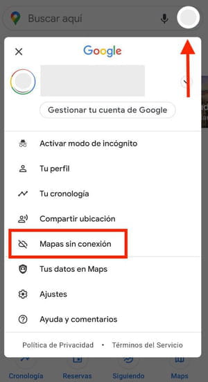 guardar ruta google maps