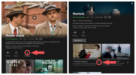 Netflix descargar contenido en PC