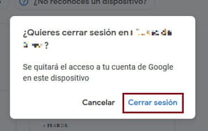 Cerrar sesión de Gmail en todos tus dispositivos