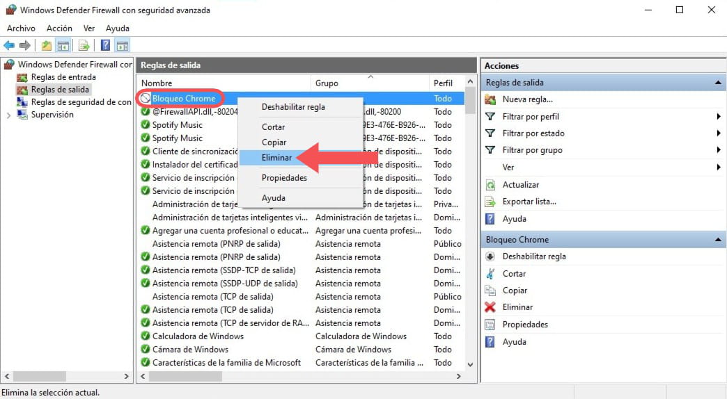Un Firewall Podría Estar Bloqueando La Conexión