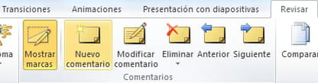 ¿Cómo agregar un comentario de revisión en PowerPoint?