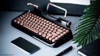 Rymek, el curioso teclado mecánico retro