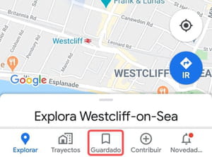 google maps listas compartir